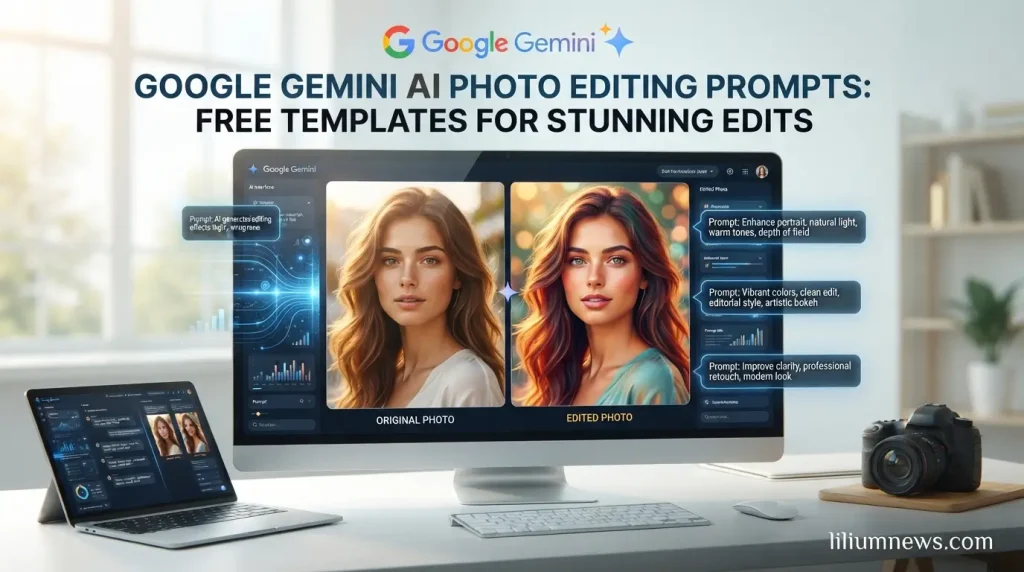 Google Gemini AI Photo Editing Prompts: Free Templates For Stunning Edits Google Gemini AI Photo Editing Prompts